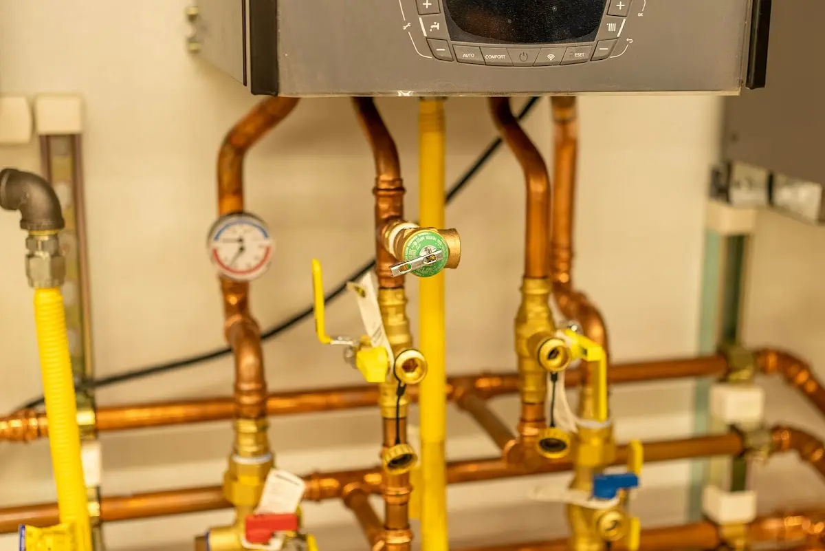 Licensed technician providing Slab Leak Repair for a homeowner in Cannon Falls